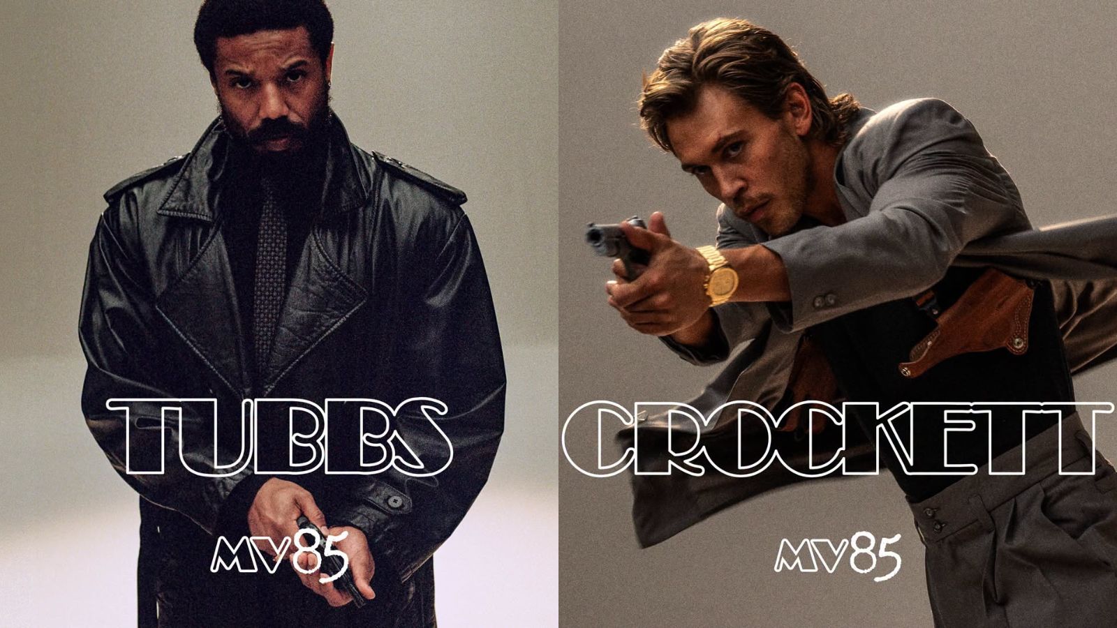 MIAMI VICE ’85, le prime immagini di Michael B. Jordan e Austin Butler